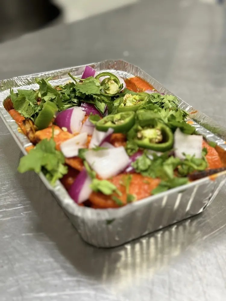 Butter Chicken Fries